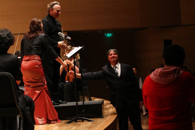‘The Inspiration of Night’ world premiere, 11th October 2012, Tianjin Grand Theatre